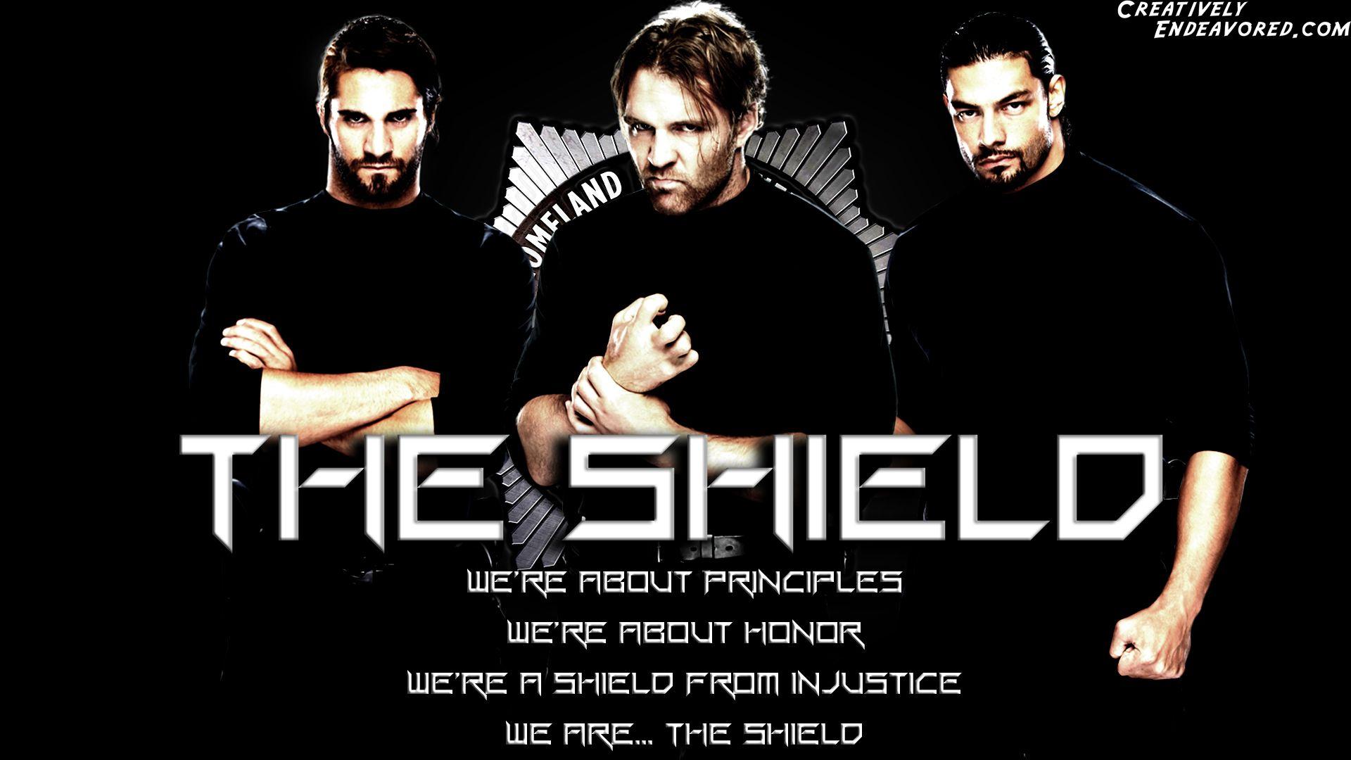 Wallpaper Wednesday: The Shield Wallpaper v2 Dean Ambrose, Seth