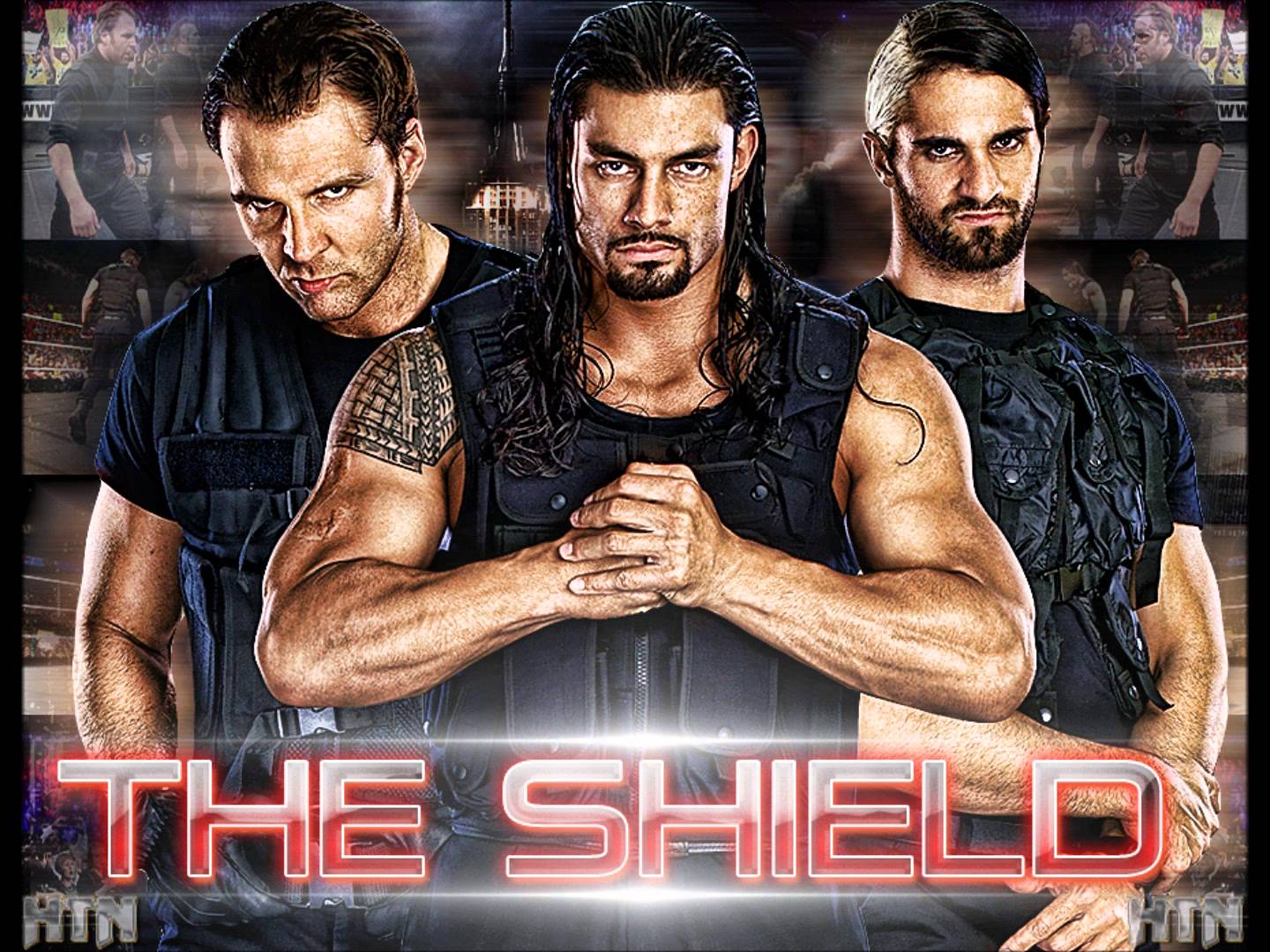 Shield WWE Wallpapers - Wallpaper Cave