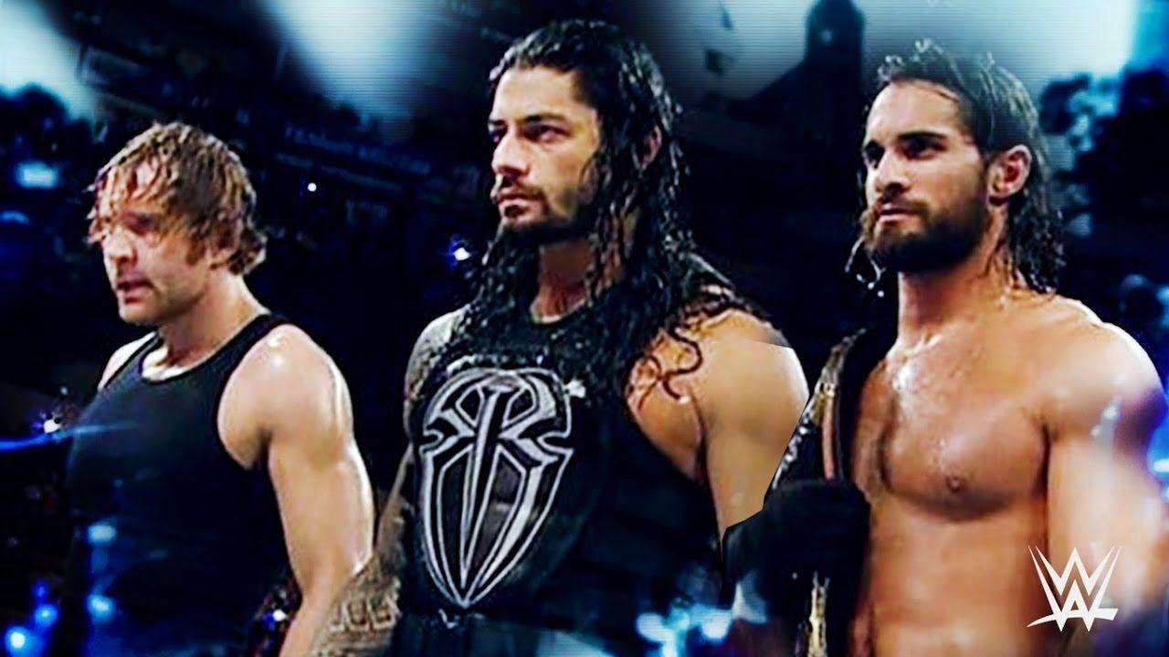 Wwe The Shield Reunites Roman Reigns Seth Rollins Dean Background