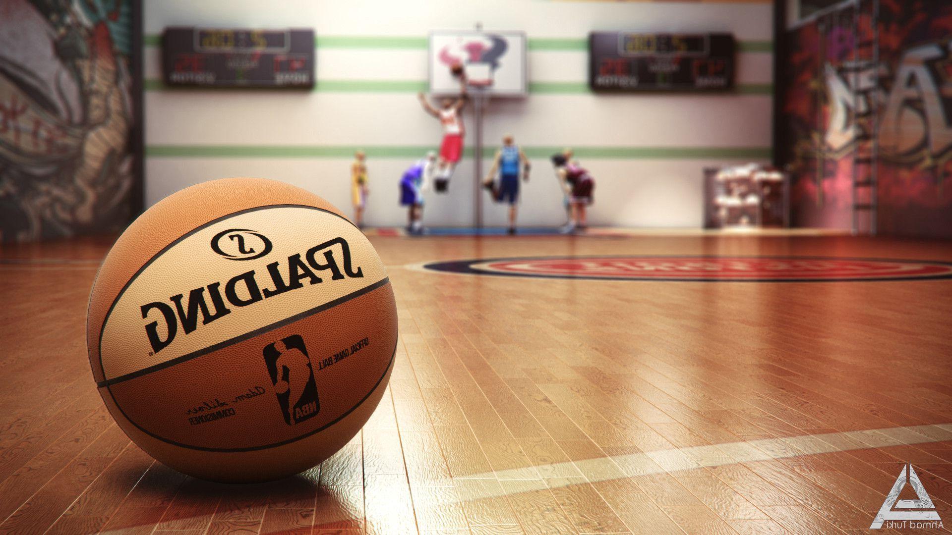Basketball Court Wallpaper