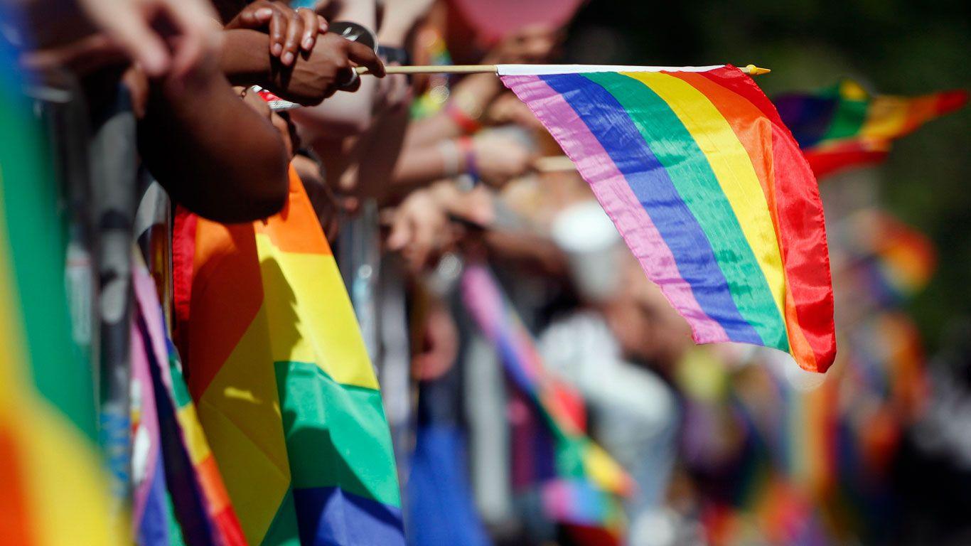 New York City's annual gay pride parade wallpaper