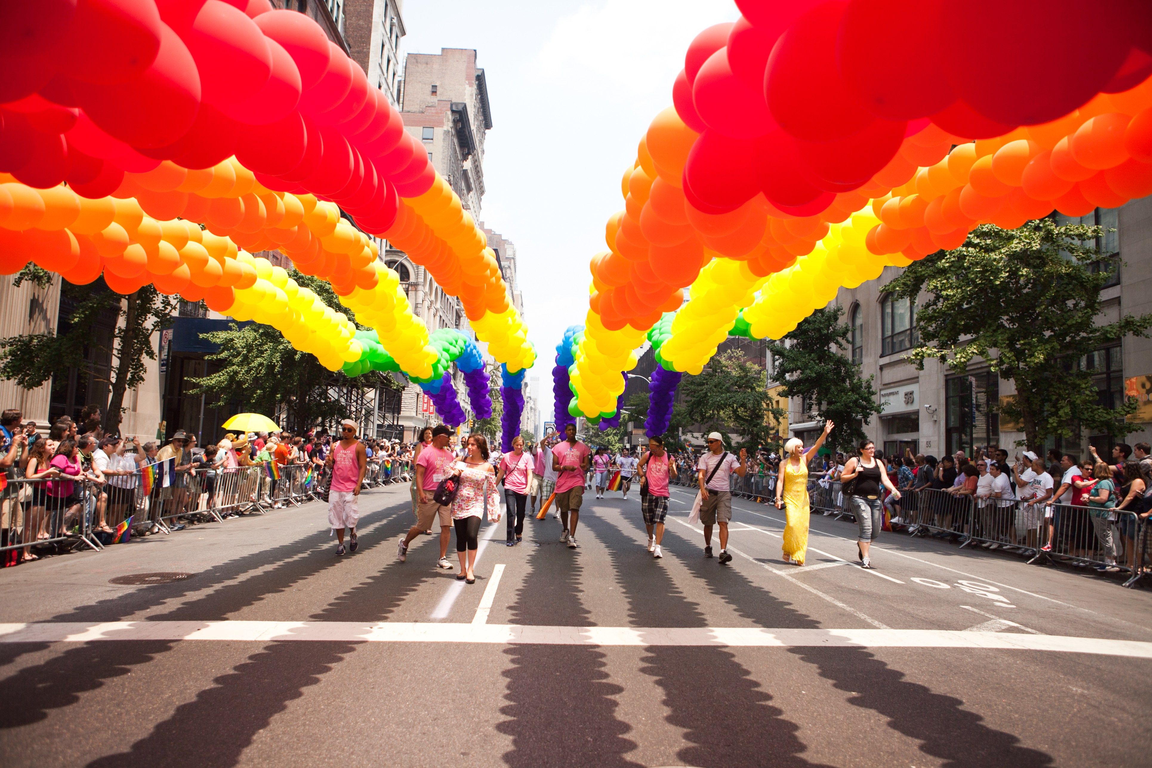 gay pride background screen logos