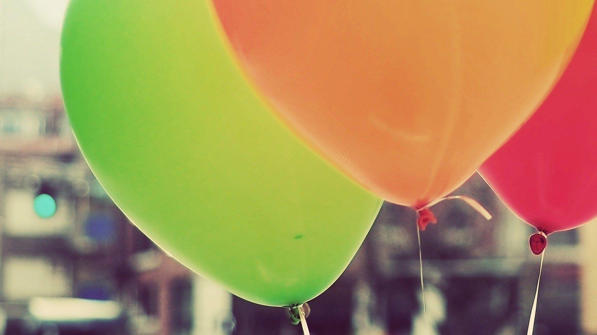 Colorful Party Balloons Desktop Wallpapers