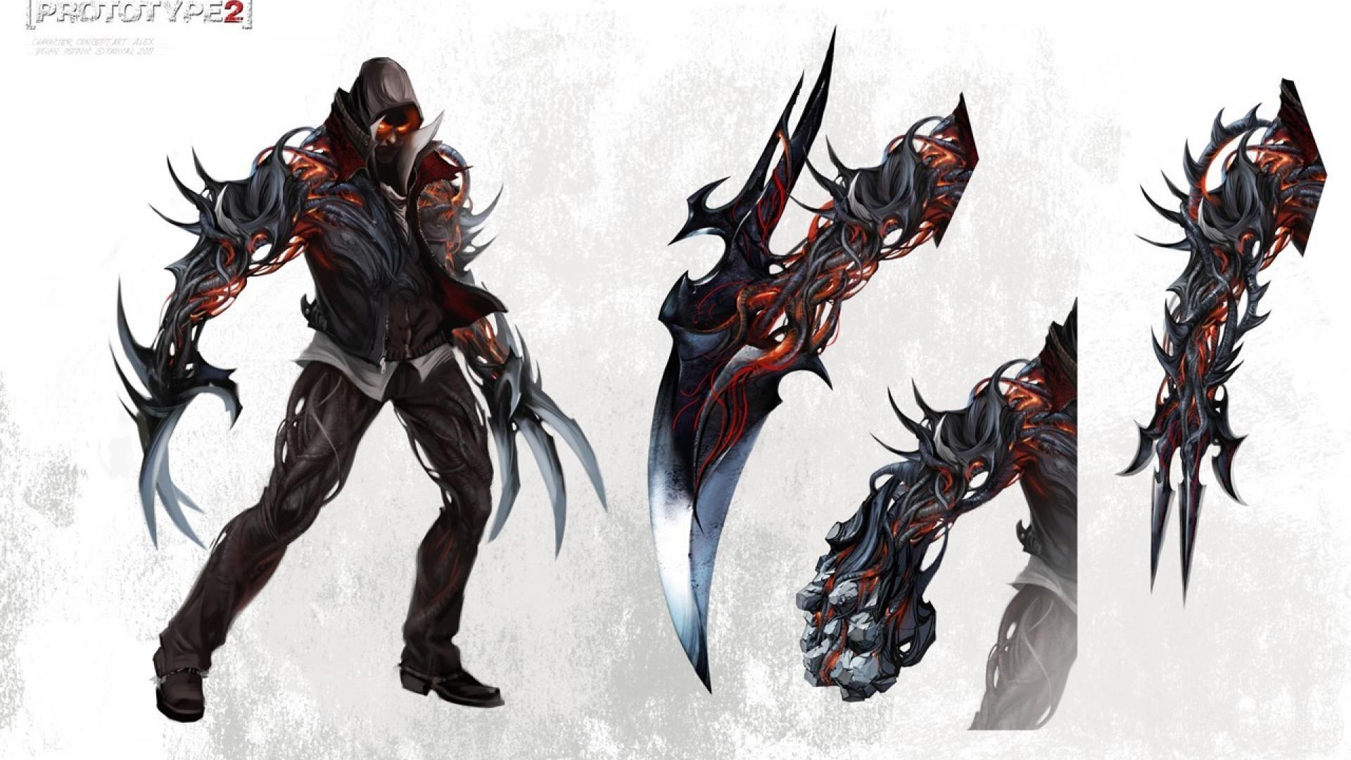 Alex mercer prototype 2 (video game) games wallpaper