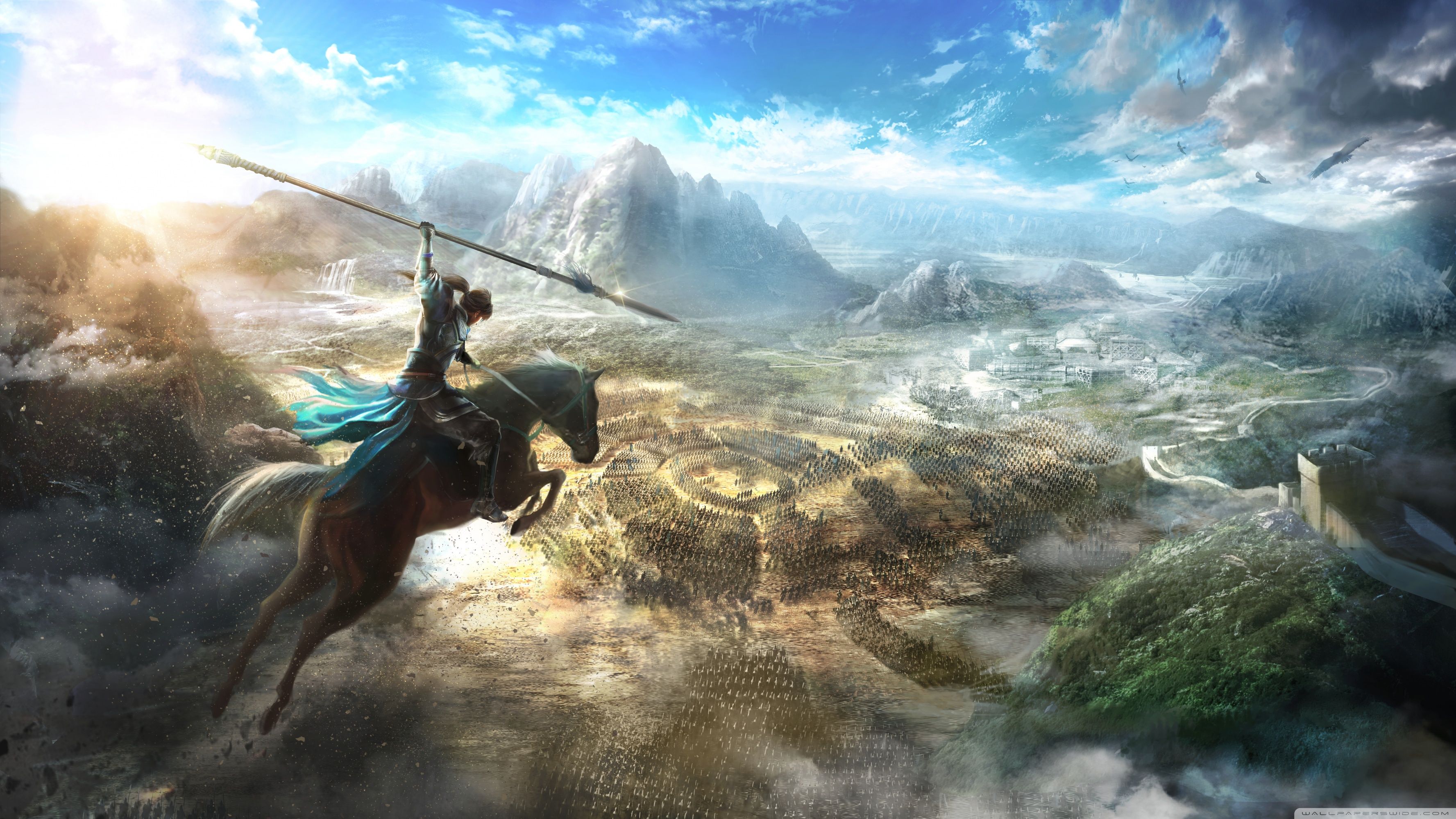 Dynasty Warriors 9 Key Art ❤ 4K HD Desktop Wallpaper for • Wide