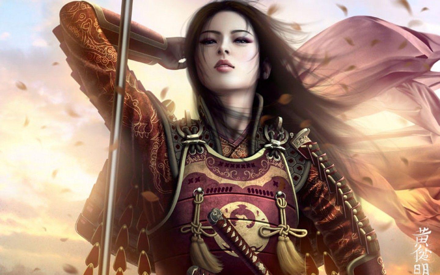 Fantasy Women Warrior wallpaper (Desktop, Phone, Tablet)
