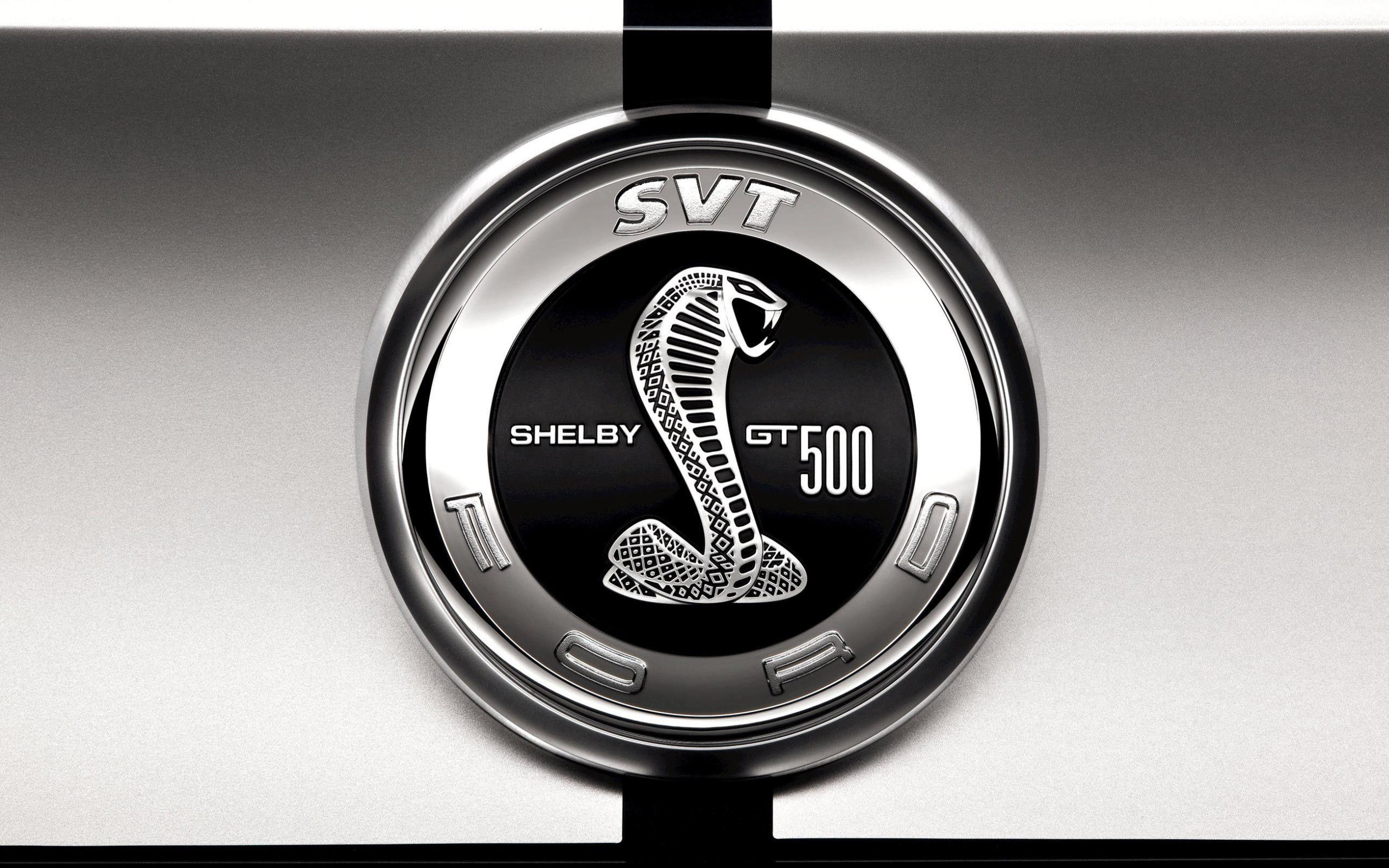 Ford Shelby GT500 logo wallpaperx1600
