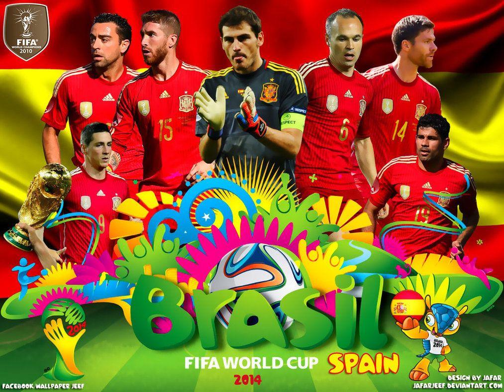 Spain World Cup 2014 Wallpaper
