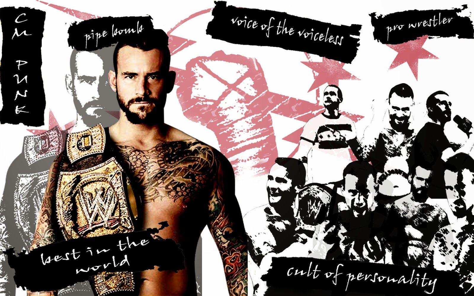 WWE CM Punk 2014 HD Wallpaper. WWE Wrestling Wallpaper