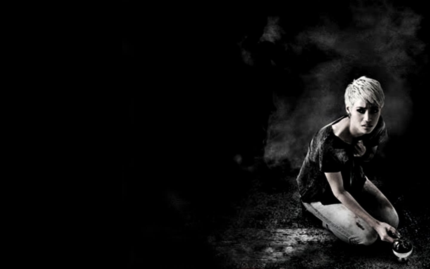 Woman wallpaper from Dark wallpaper