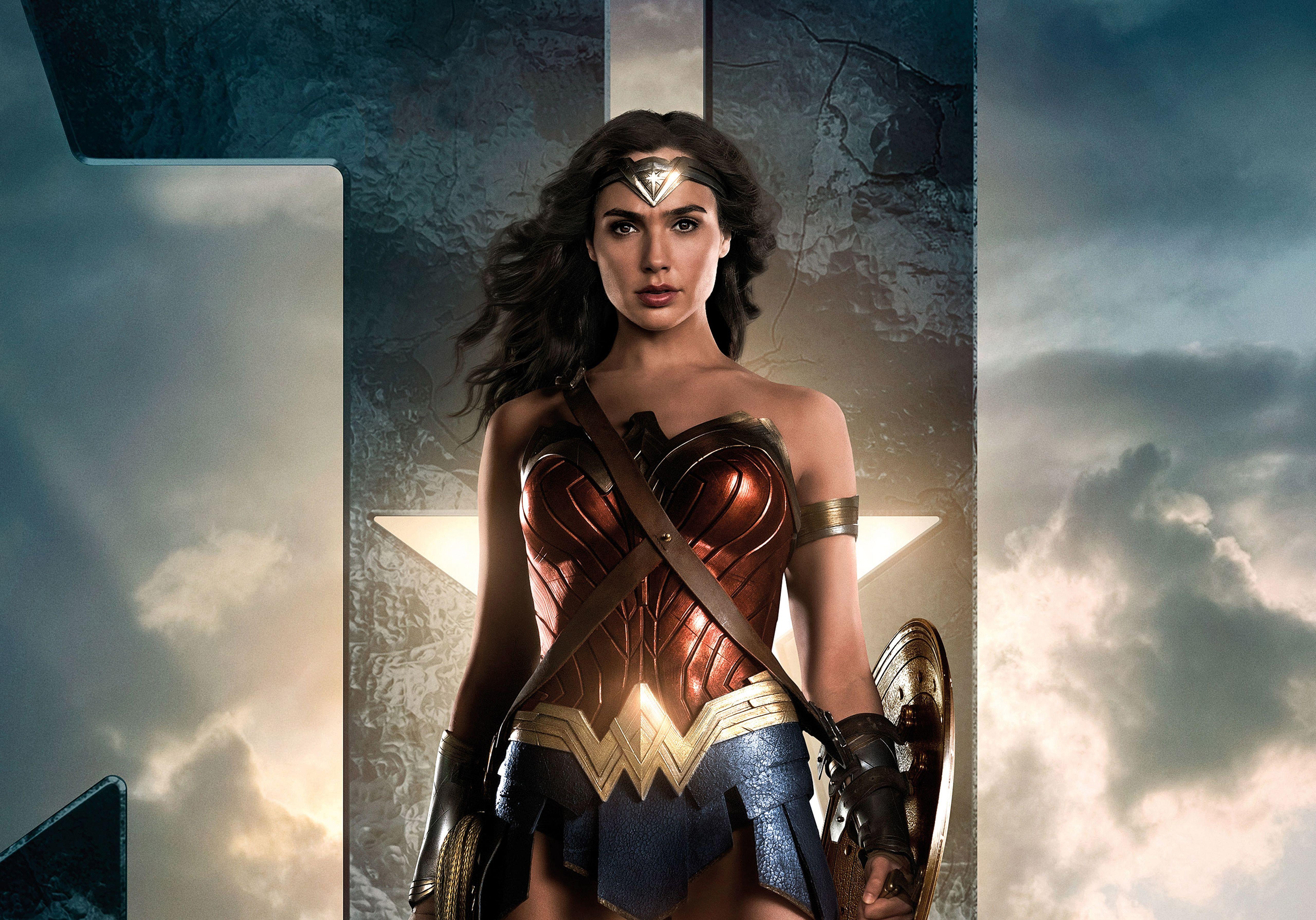Wallpaper Wonder Woman, Justice League, HD, Movies