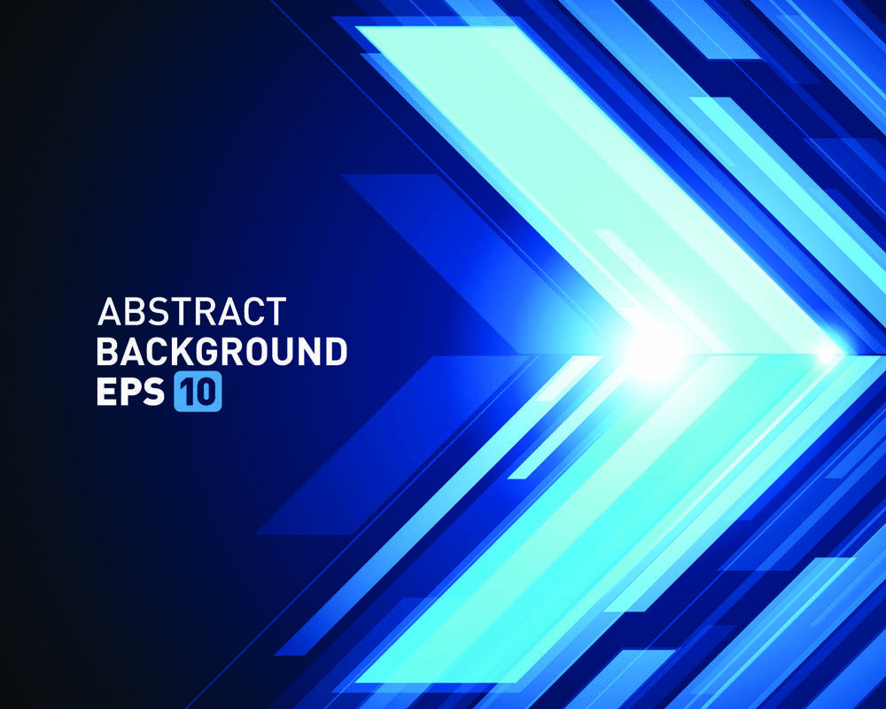 Halo threedimensional abstract background 04 vector Free Vector