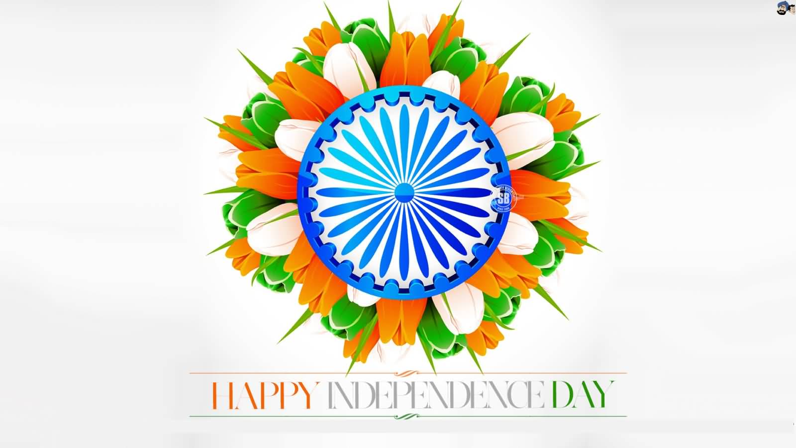 Most Beautiful Greeting Picture Of Independence Day Of India