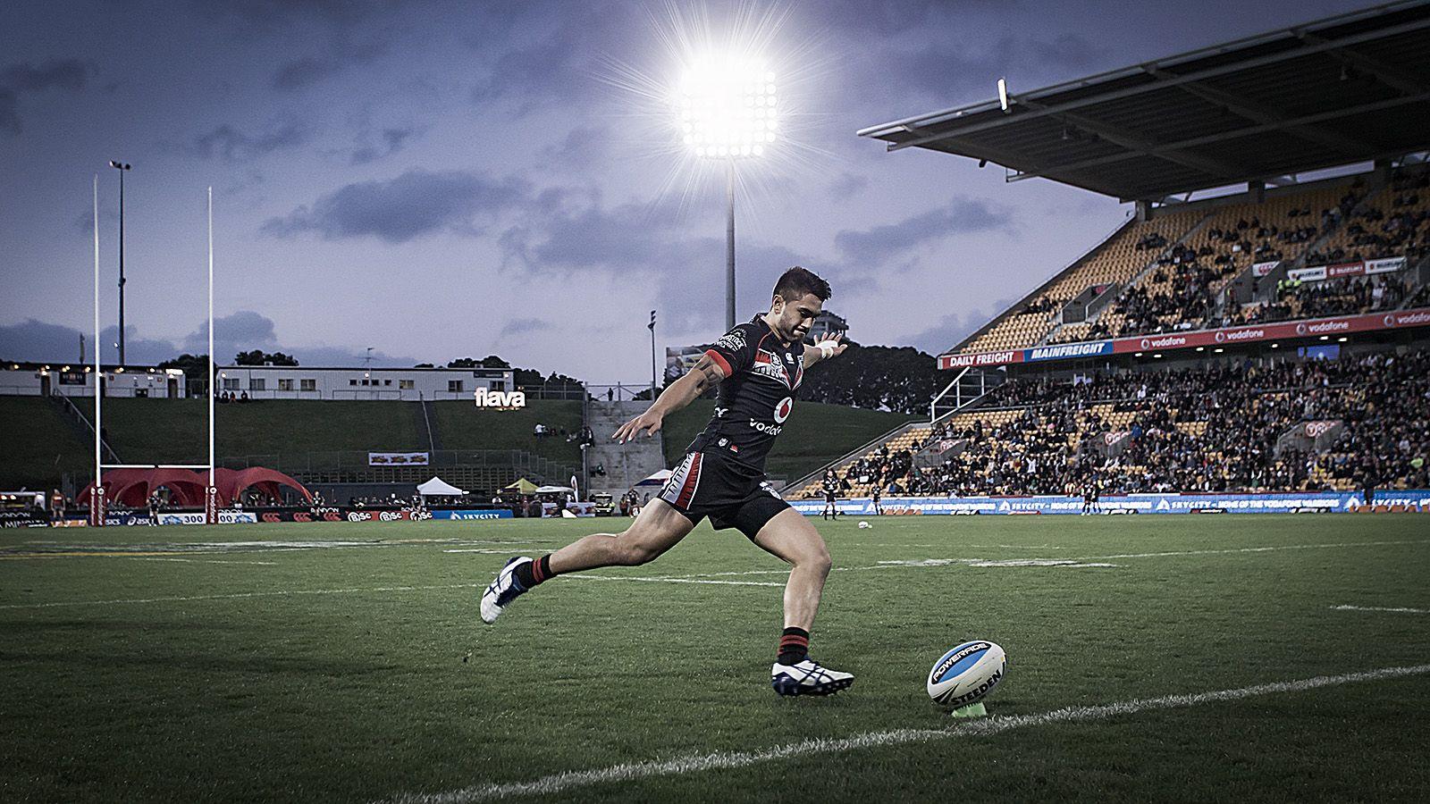 Shaun Johnson, New Zealand Warriors Rugby League Image