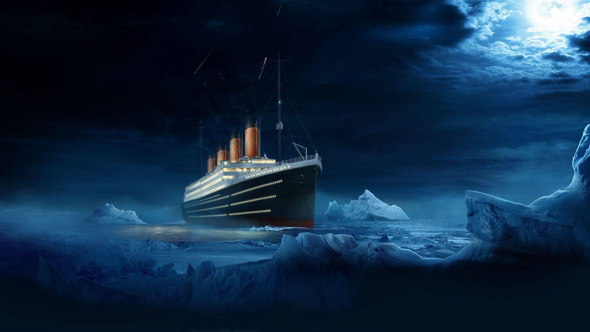 Titanic Ship High Resolution Wallpaper. HD Desktop Background
