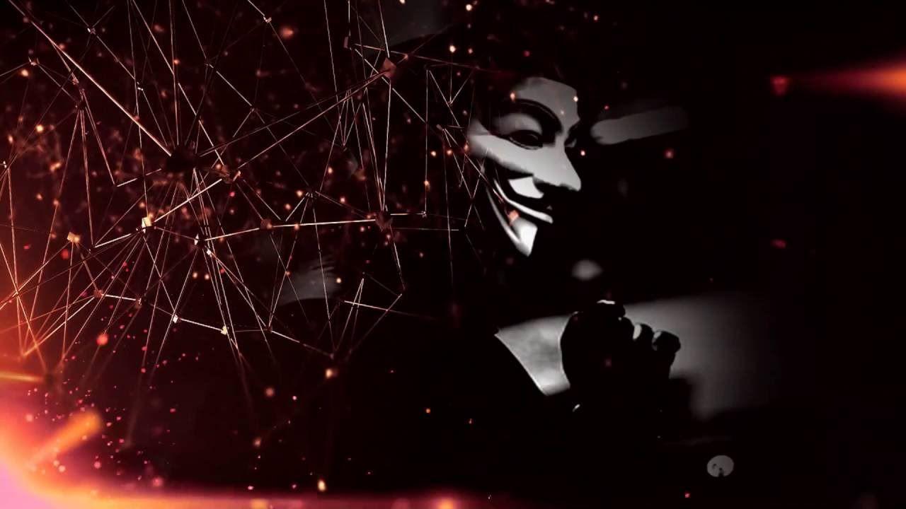 Secret Anonymous Video Background With Music Loop by_ Zc