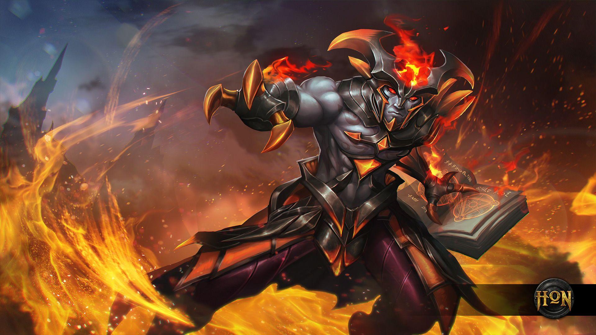 Necronomicon Vindicator Wallpaper. Heroes of Newerth Lore