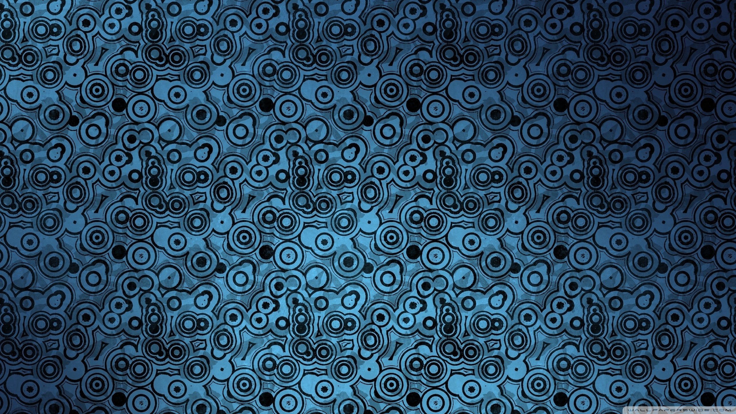 Blue Circles Texture ❤ 4K HD Desktop Wallpaper for 4K Ultra HD TV