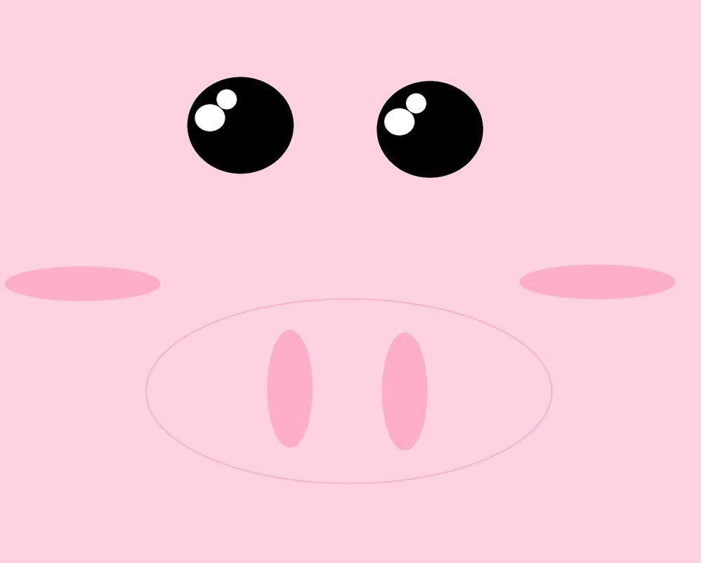 Pig Face Wallpaper