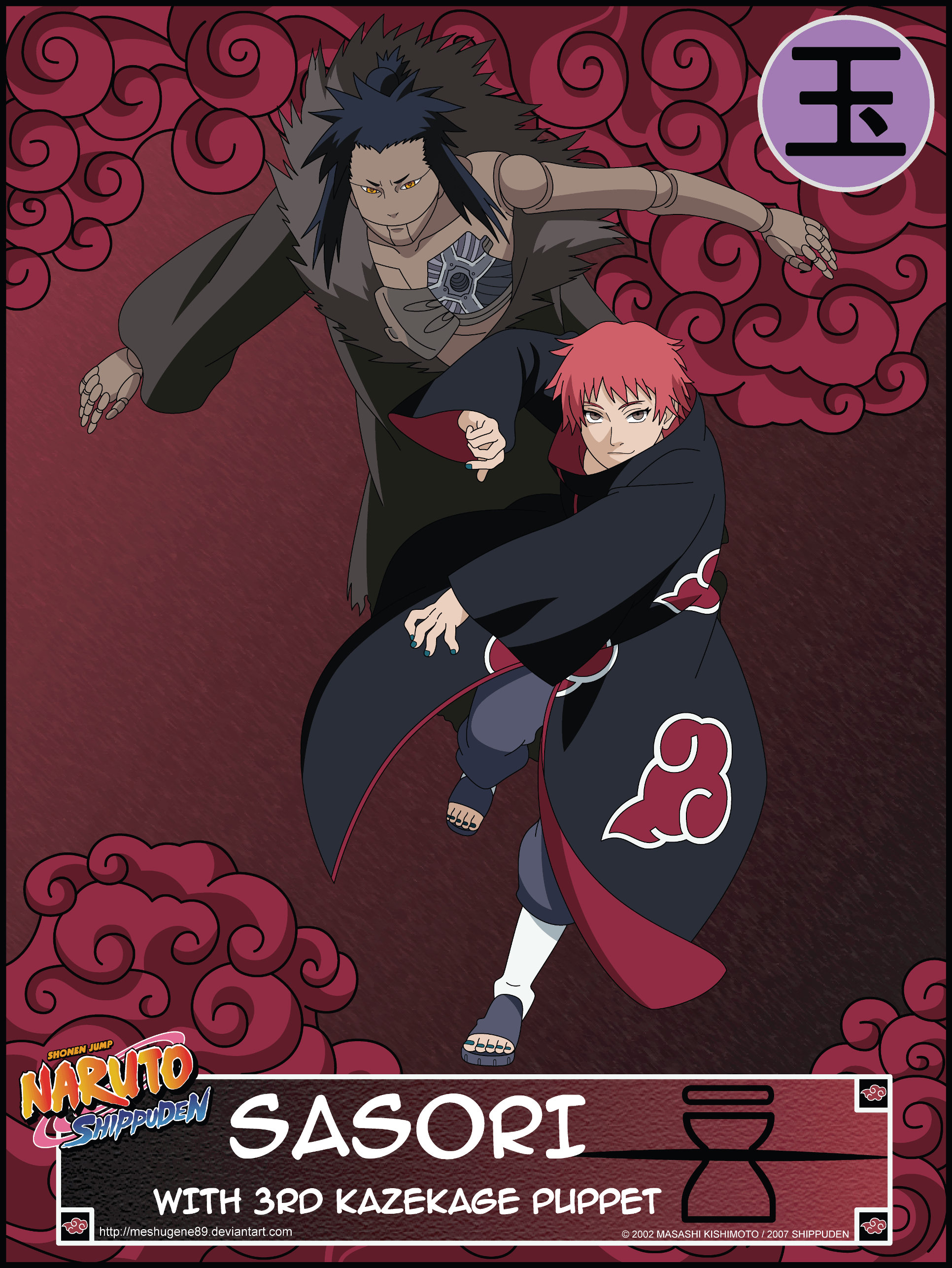 sasori akatsuki puppet