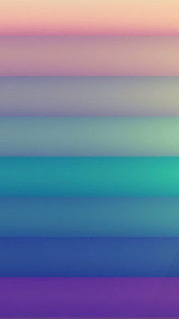 Pastel Color Stripes iPhone 6 Wallpaper HD