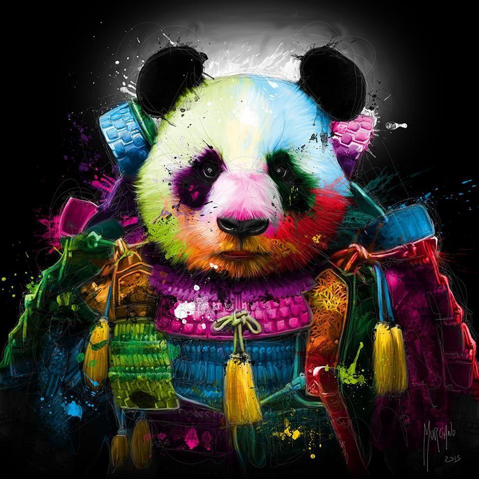 Neon Wallpapers Panda - Wallpaper Cave