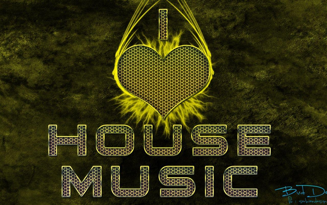 I love house music wallpaper. I love house music