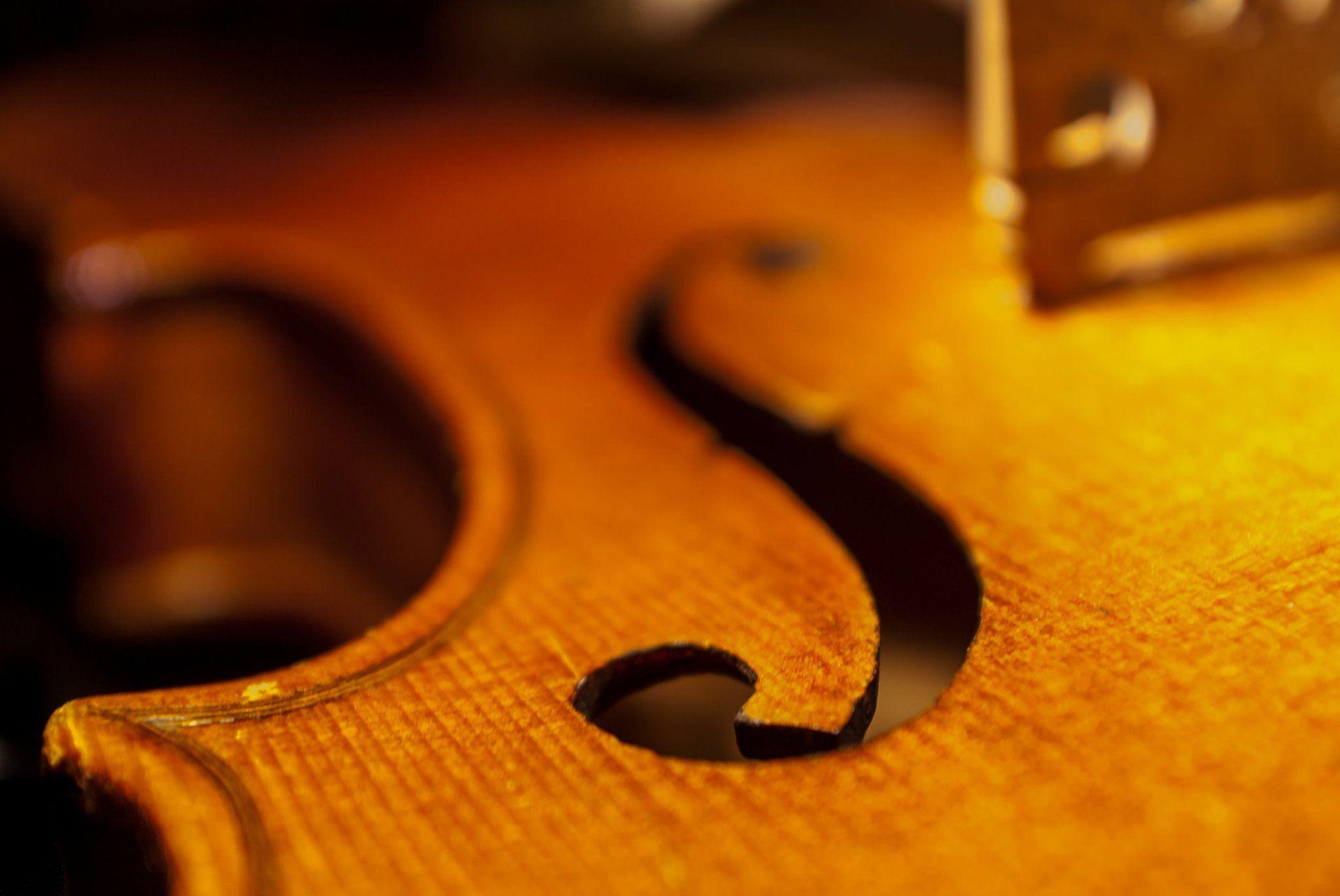 violin cello soundboard close up HD wallpaper