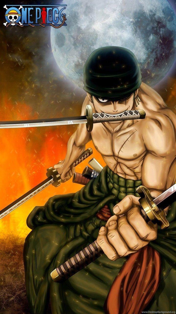 One Piece Zoro Mobile Backgrounds Wallpaper Cave