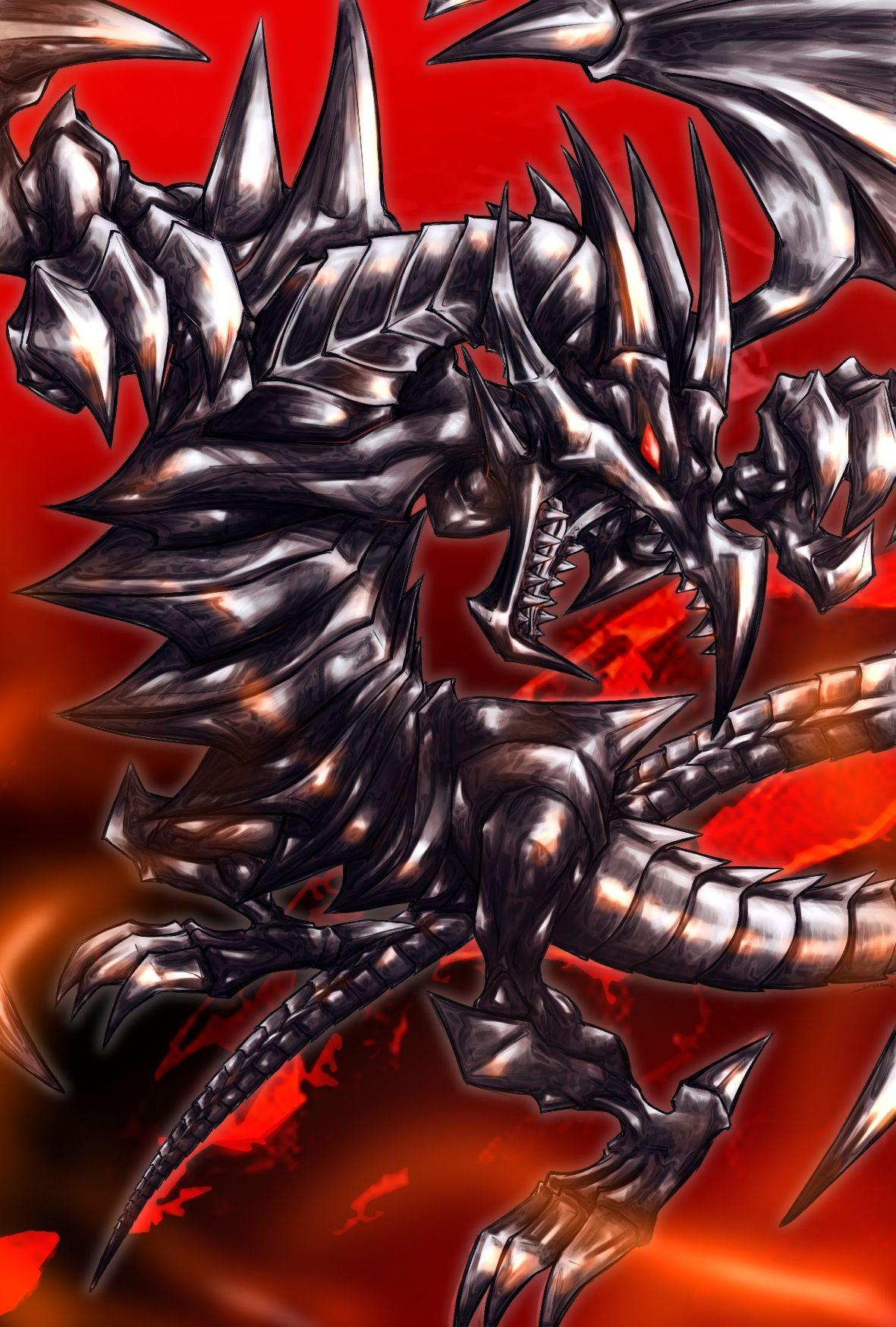 Red Eyes Black Dragon Wallpaper. Black dragon
