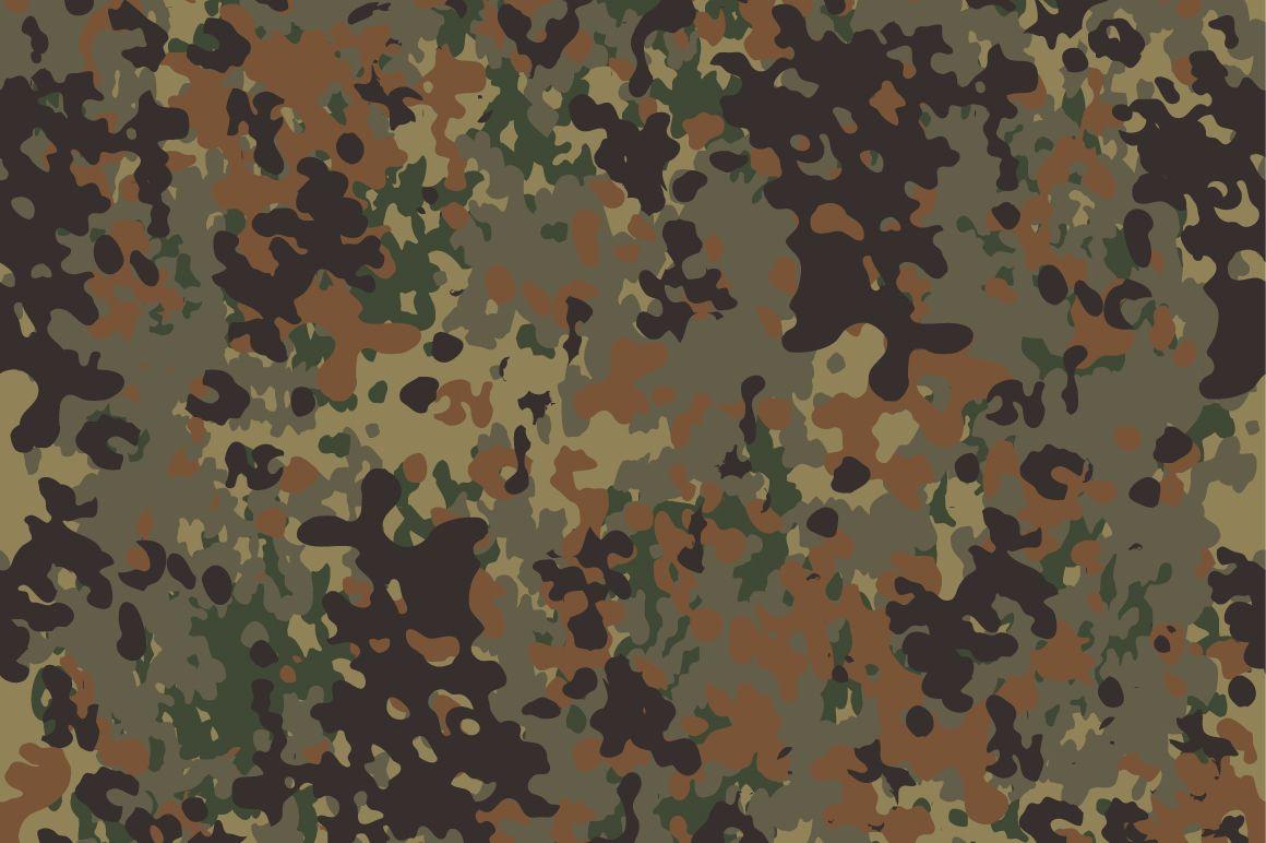 Flecktarn Camouflage. Камуфлажмаскировка