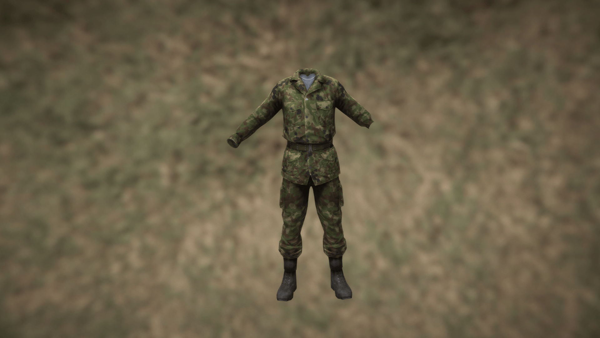 Flecktarn re texture for military fatigues? 4 Mod Requests