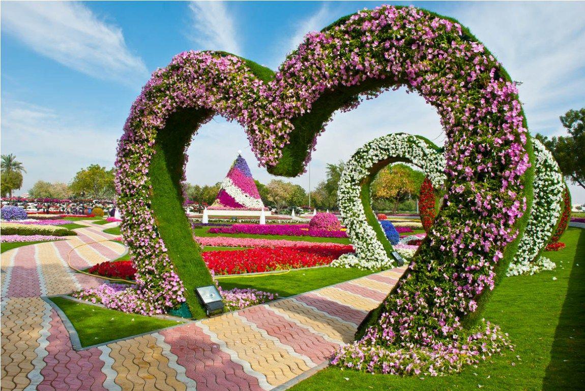 Heart Garden HD #wallpaper