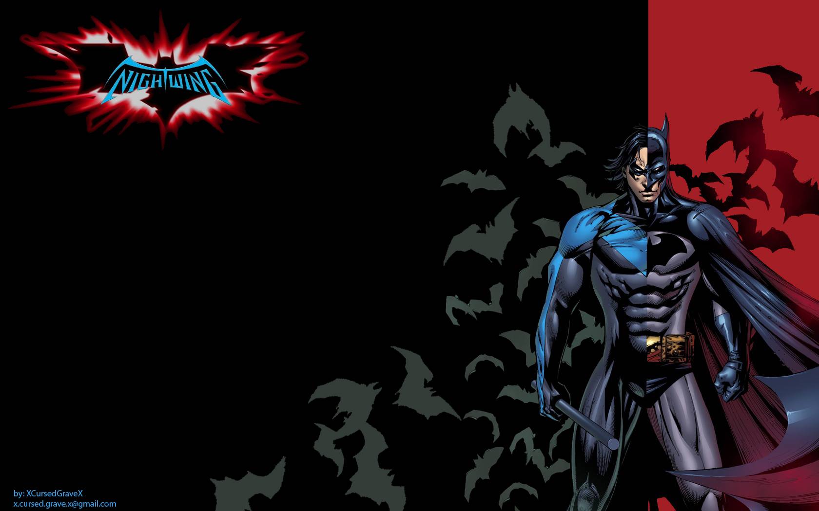 Nightwing HD Wallpapers Collection: Item for desktop and mobile.