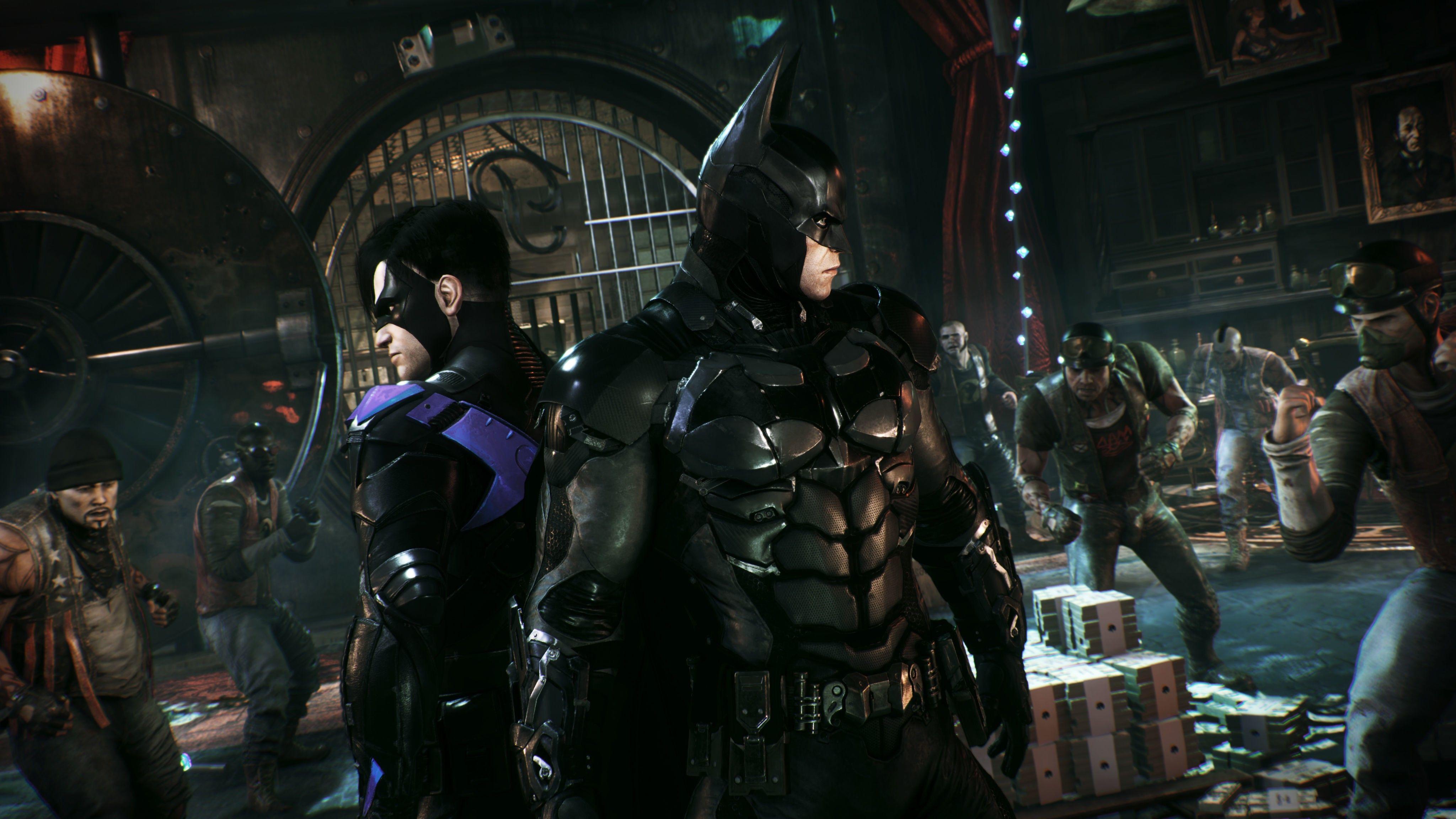 Batman, Batman: Arkham Knight, Gotham City, Nightwing, Video Games