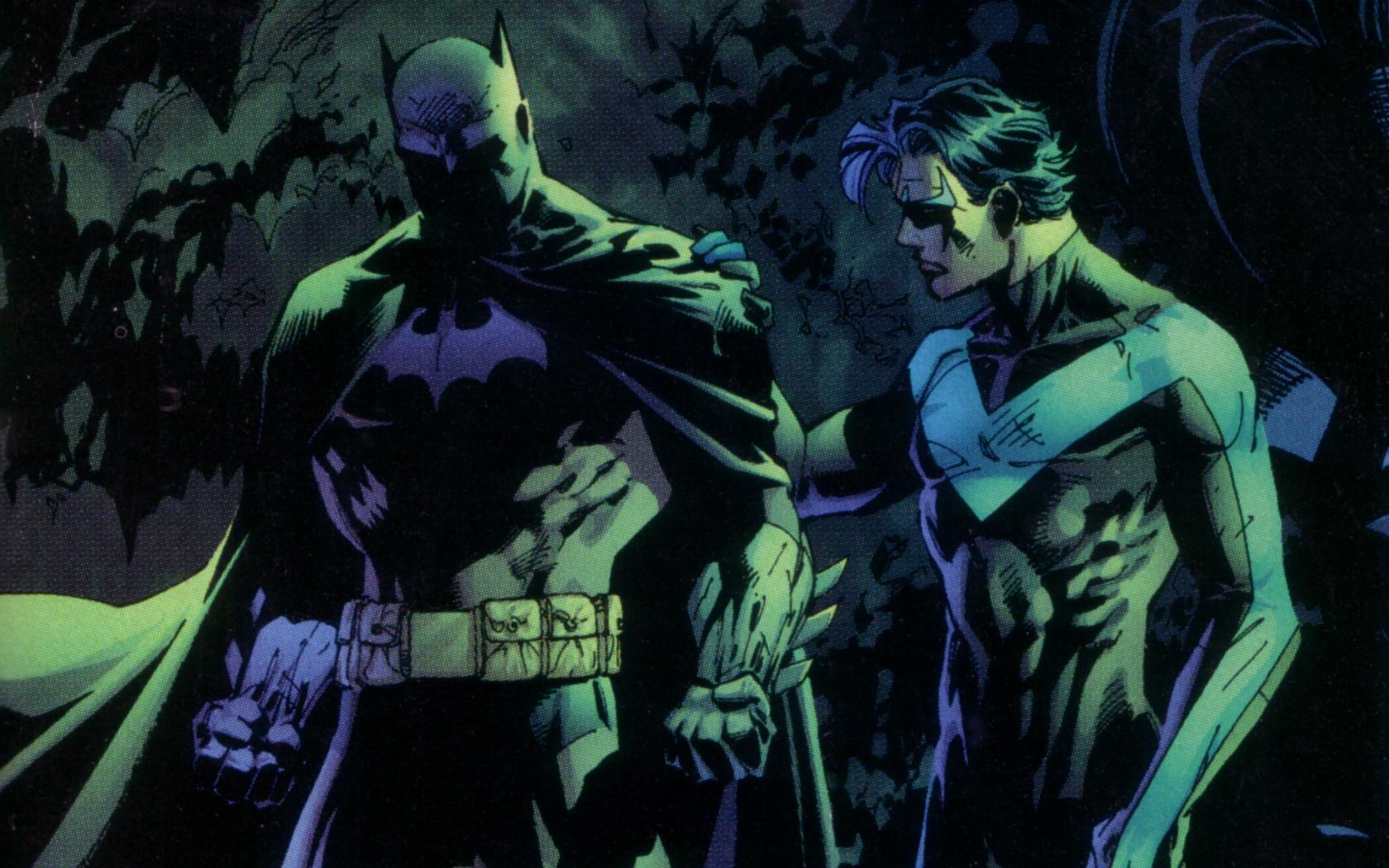 Batman And Nightwing Wallpaper
