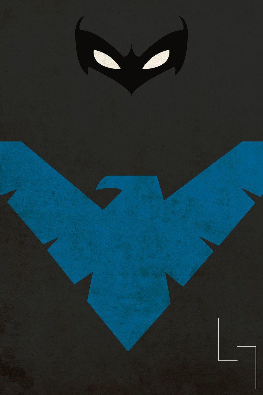 4K Ultra HD Background: Nightwing, 900x1350 px