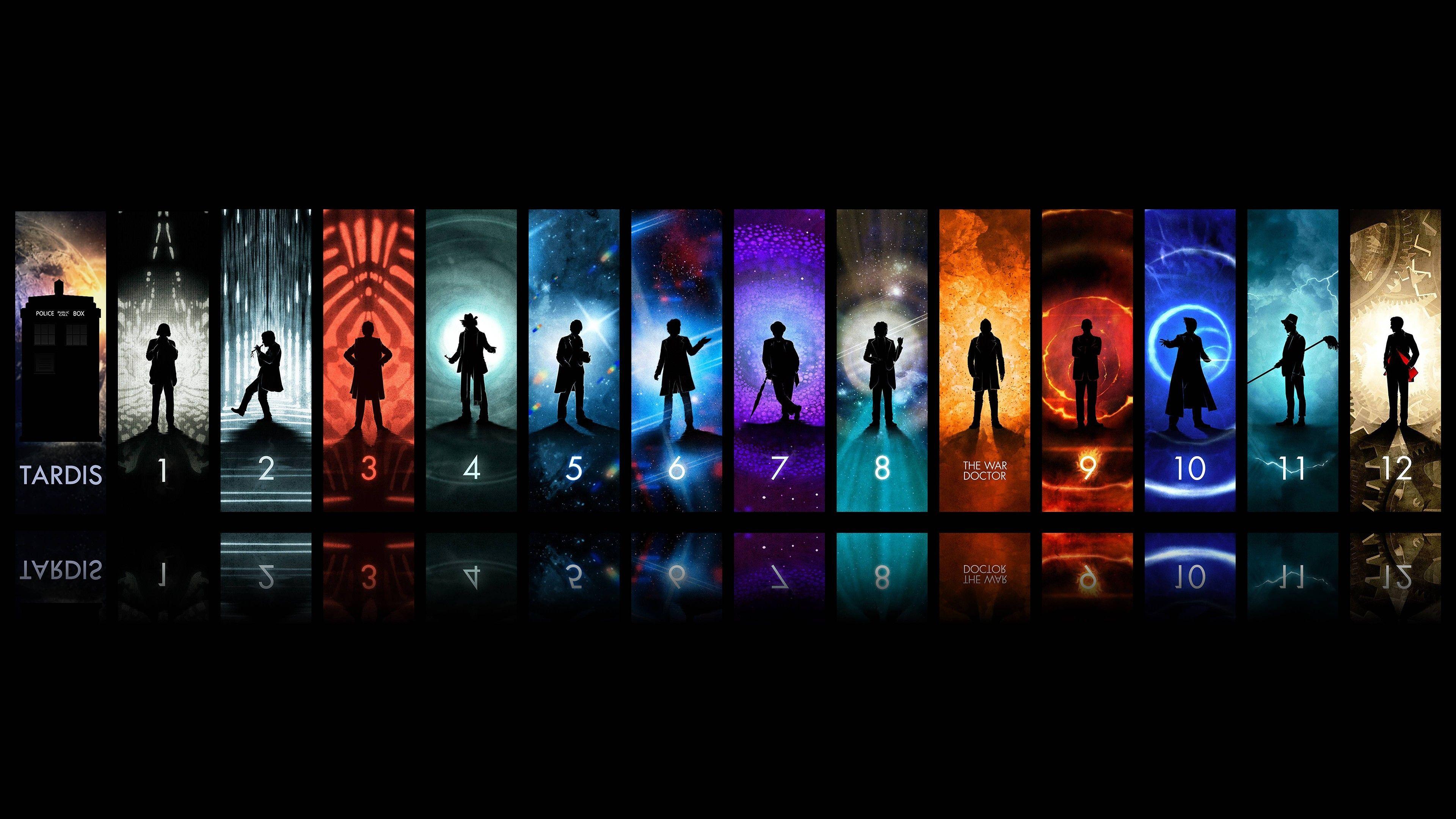 HD wallpaper Doctor Who The Doctor TARDIS Tenth Doctor Eleventh Doctor   Wallpaper Flare
