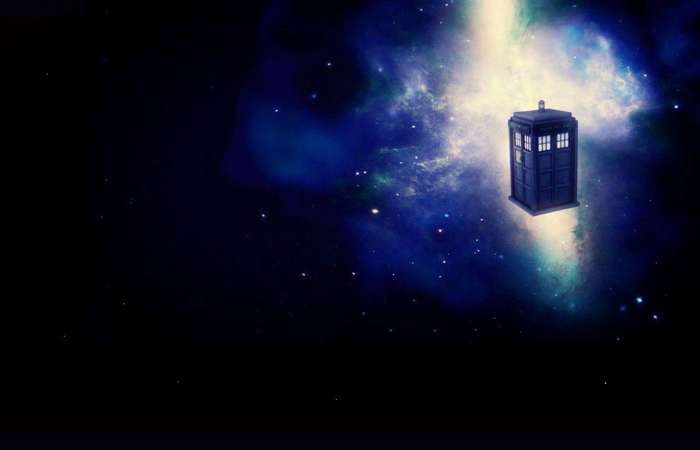 tardis in space background