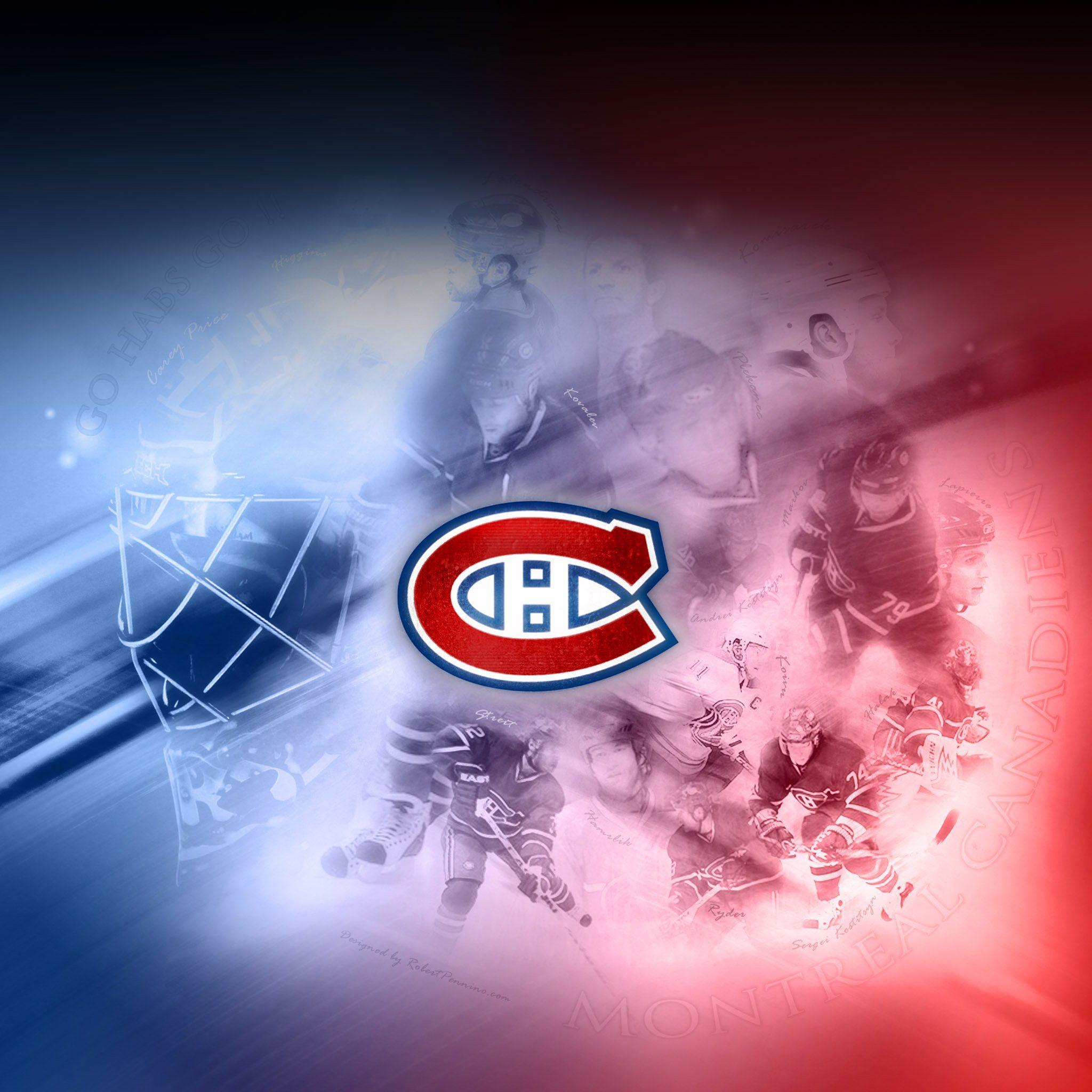 FREEIOS7. Montreal Canadiens HD IPhone IPad Wallpaper