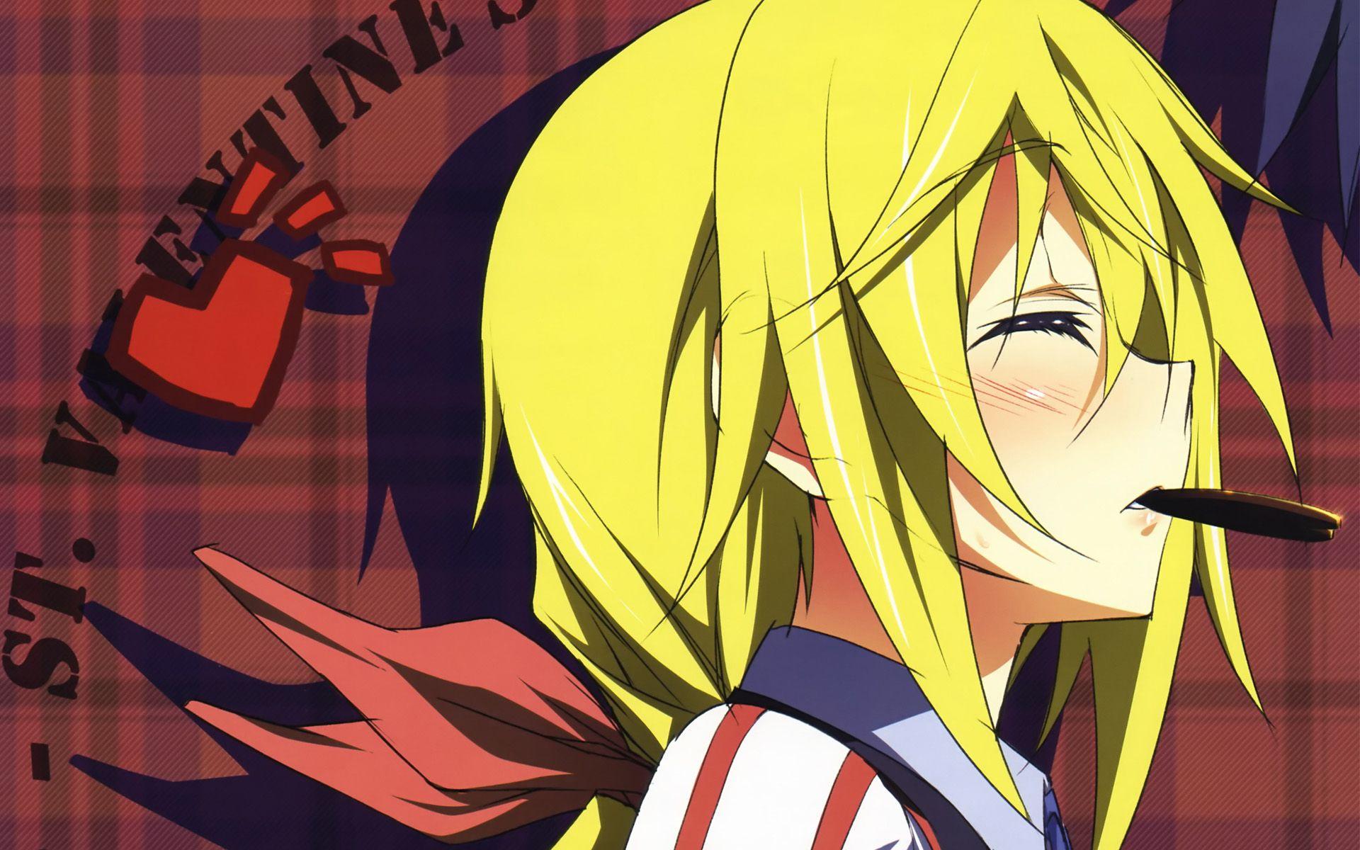 Charlotte dunois infinite stratos valentine&;s wallpaper