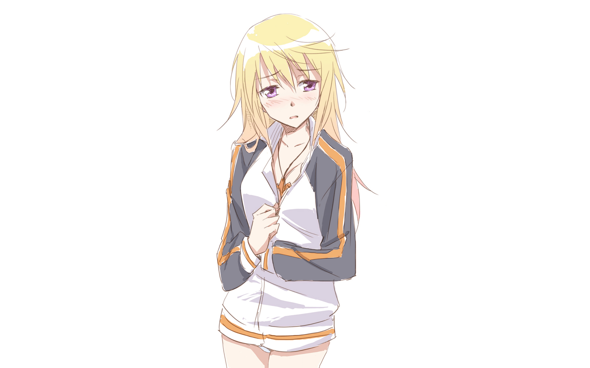 Infinite Stratos, Dunois Charlotte, simple background