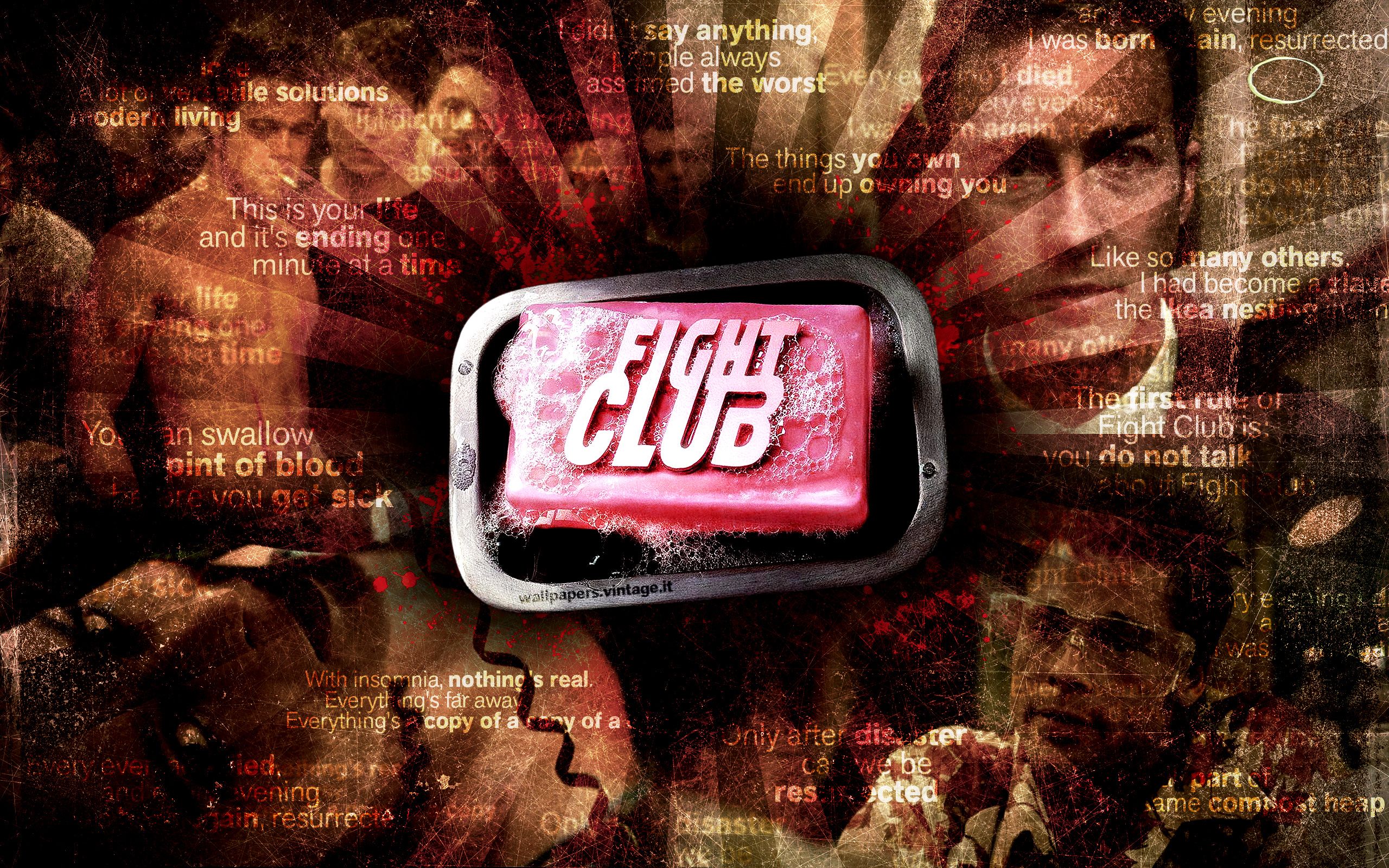 Fight Club wallpaper Desktop HD iPad iPhone wallpaper