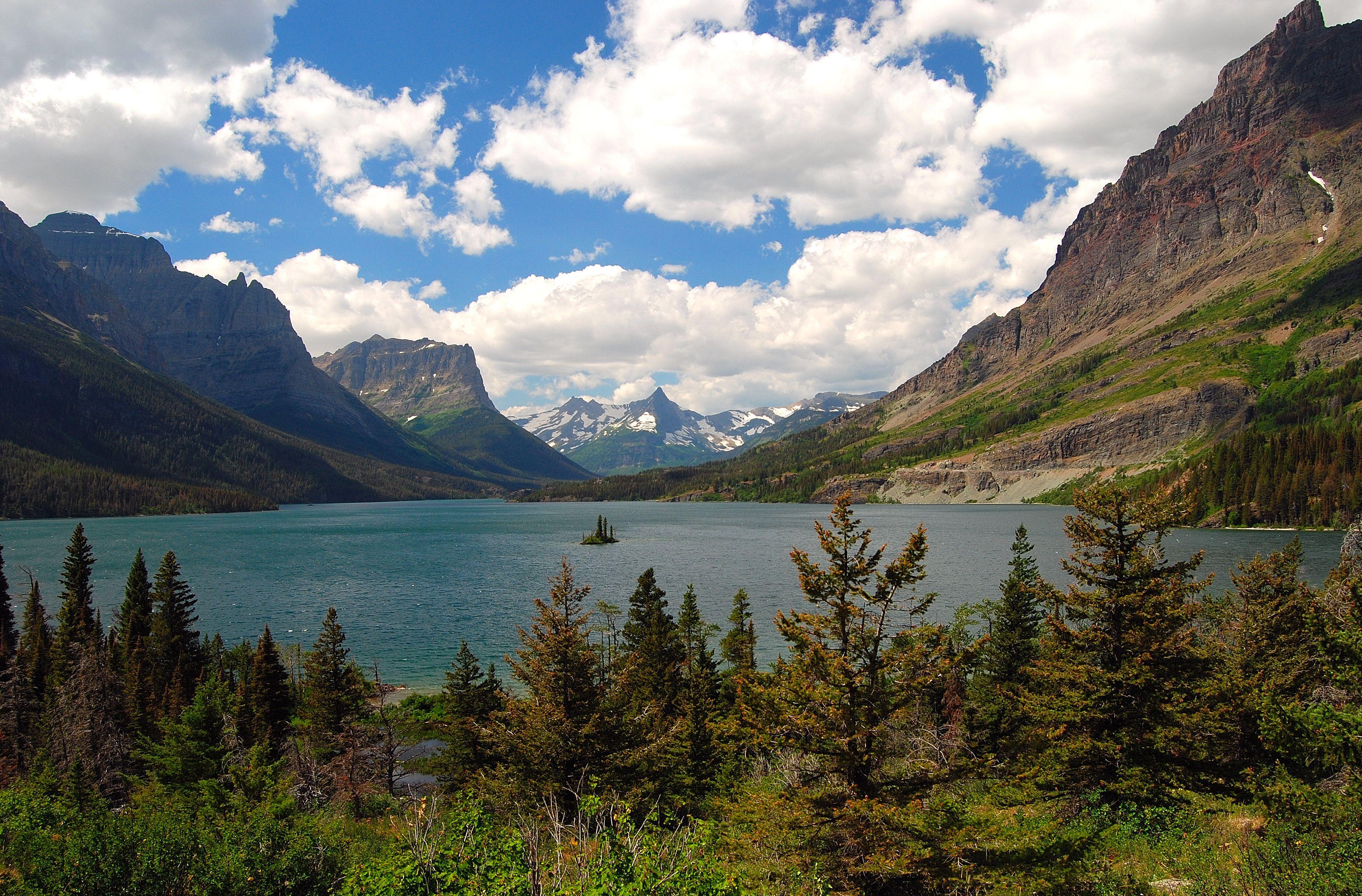 Nature & Landscape Saint Mary Lake Glacier wallpaper Desktop