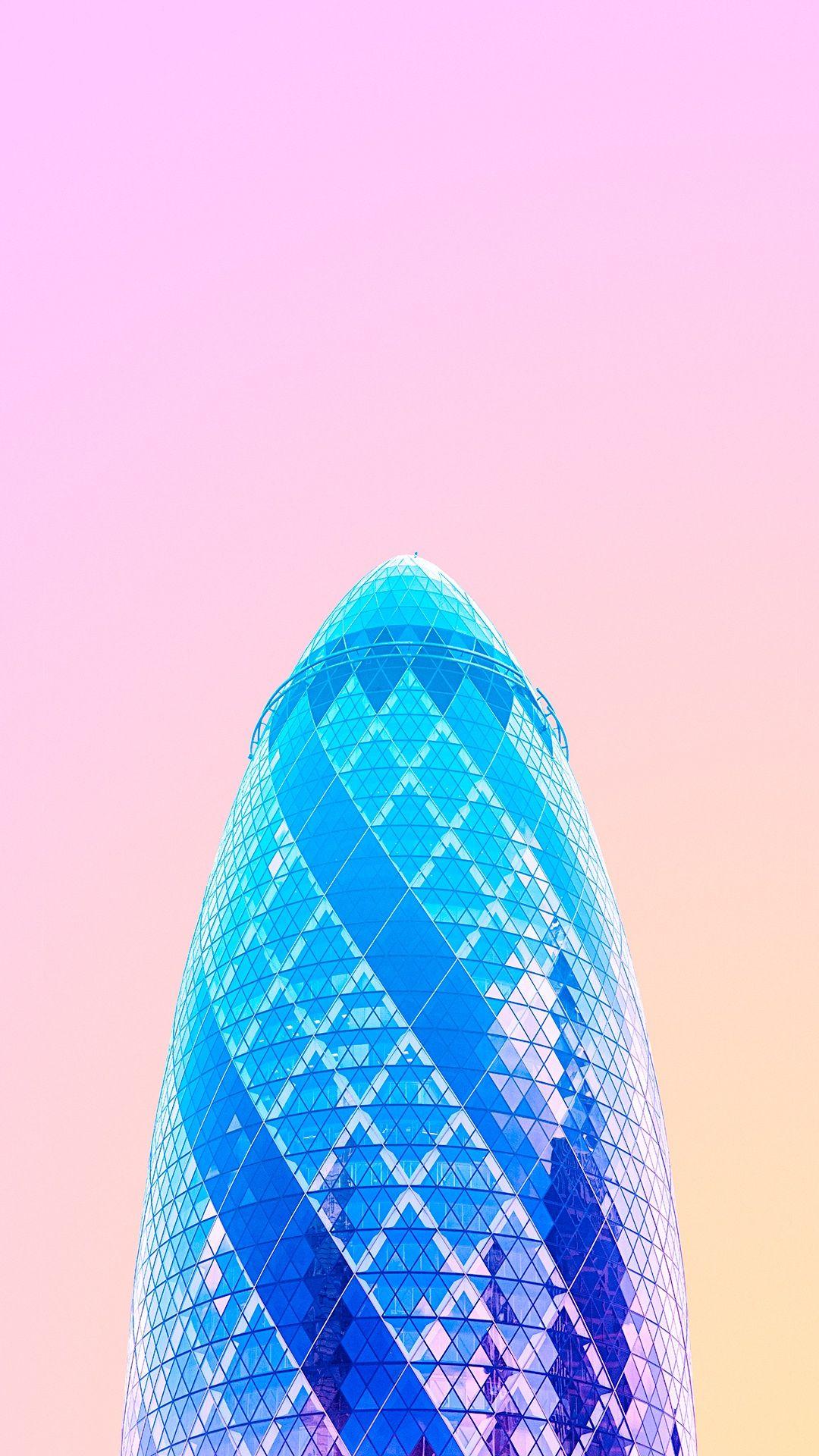 The Gherkin 30 St Mary Axe Colorful iPhone 6 Plus HD Wallpaper HD
