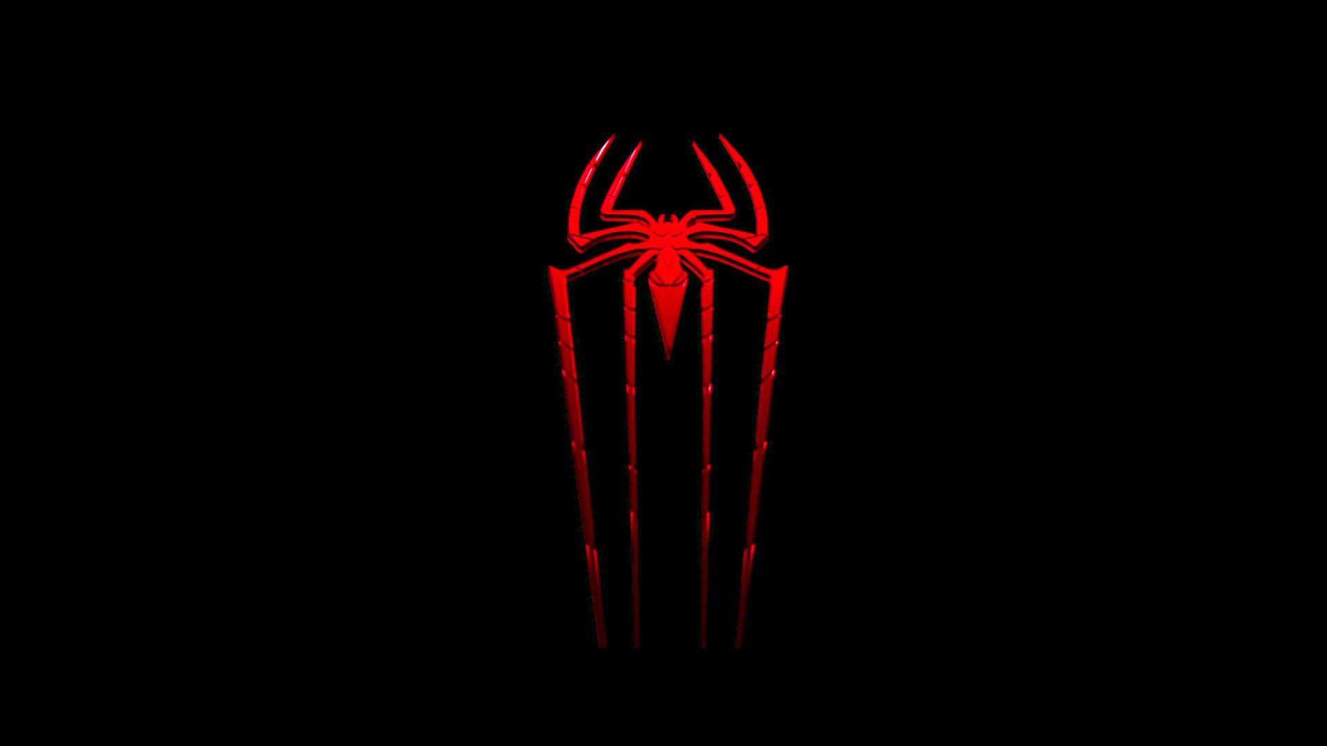 Spiderman Neon Red Wallpapers ·①