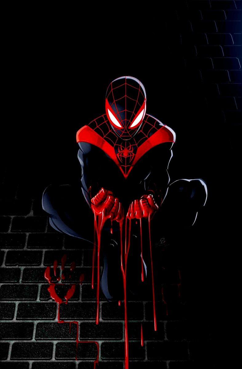  Spiderman  Neon  Red Wallpapers  Wallpaper  Cave