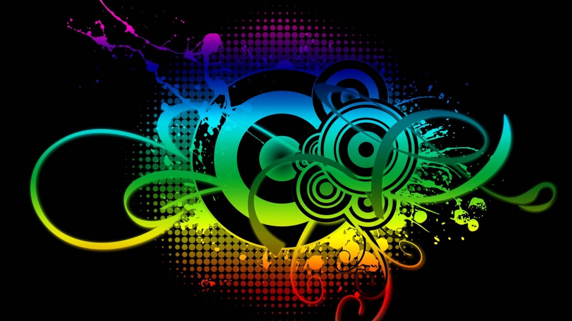 Free 1920x1080 Abstract Music Wallpaper Full HD 1080p Background