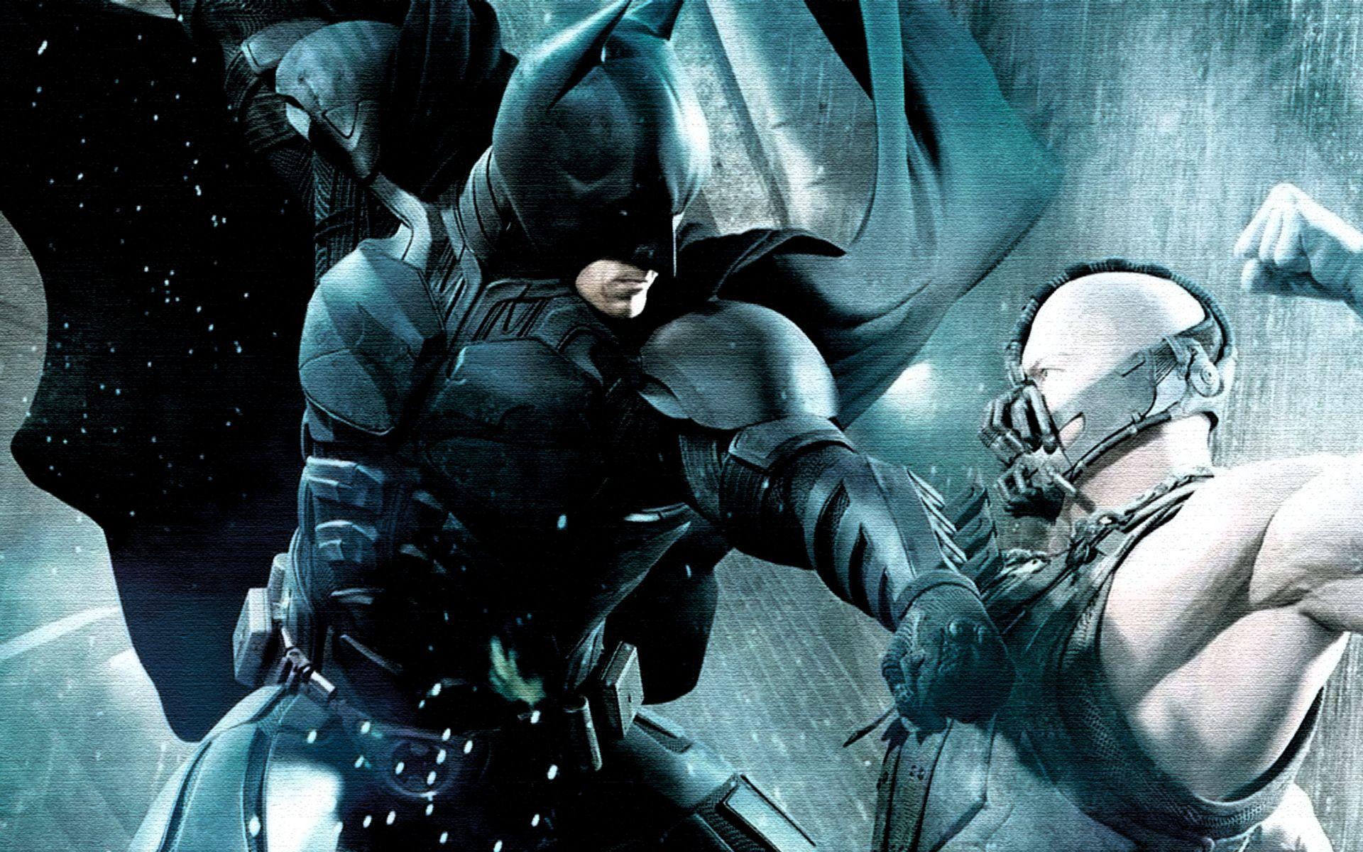Batman Bane Fight Wallpaper
