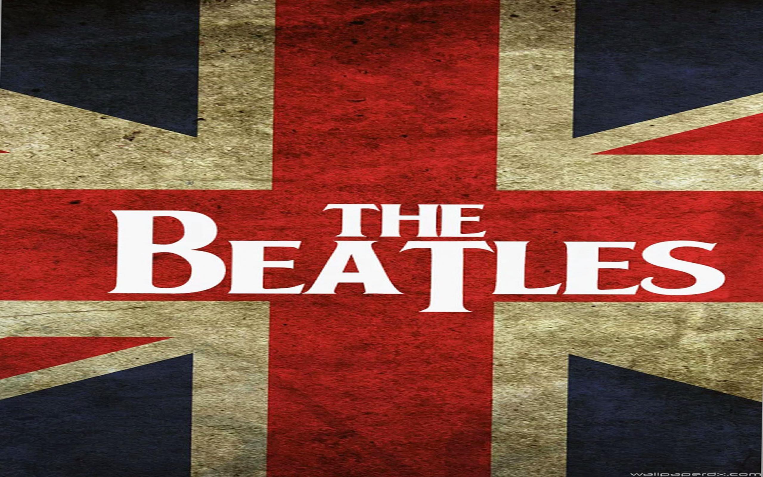 The Beatles UK Flag Full HD Android Wallpaper x 1600